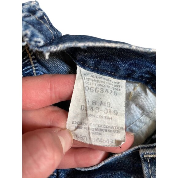 Vintage Riders Emboidered Medium Wash Jean Shorts - Picture 4 of 5